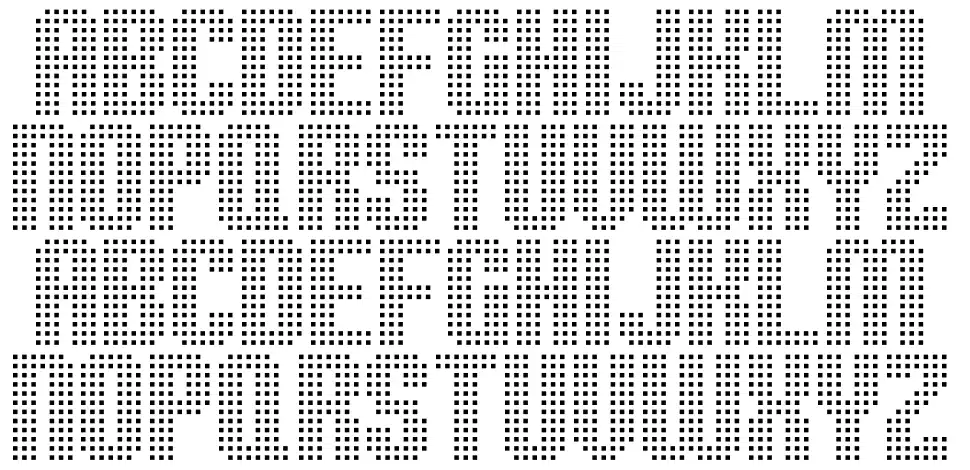 High Speedfont specimens