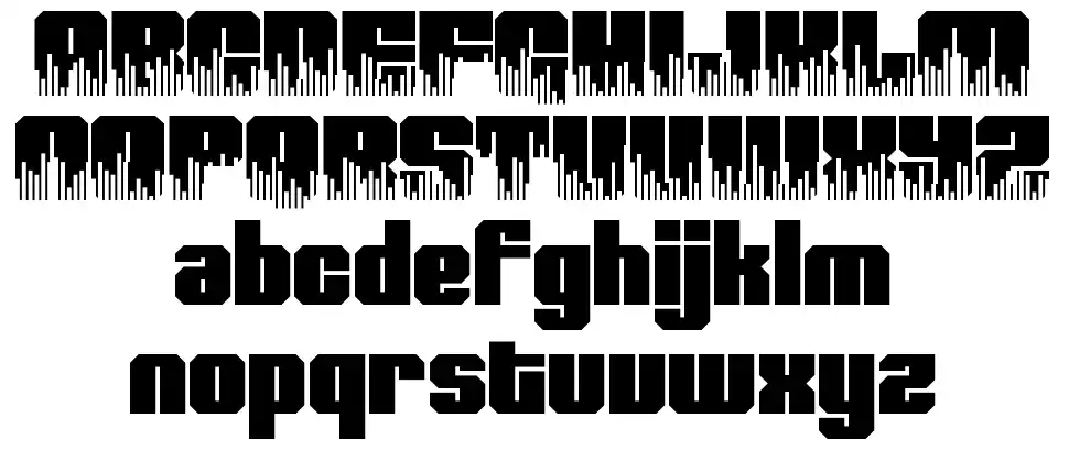 High Volume font Örnekler