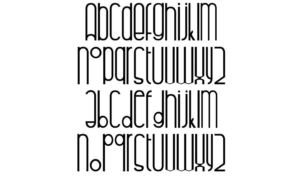 Highalto font specimens
