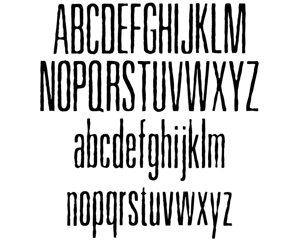 Higher font specimens