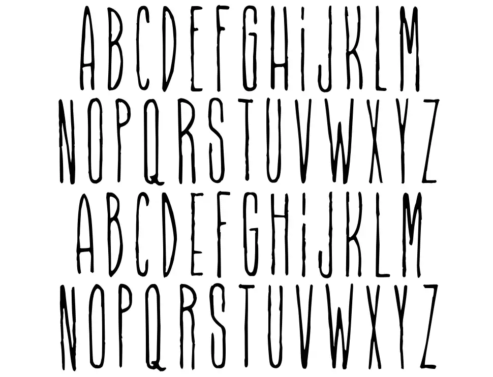 Higher Than Highfont specimens