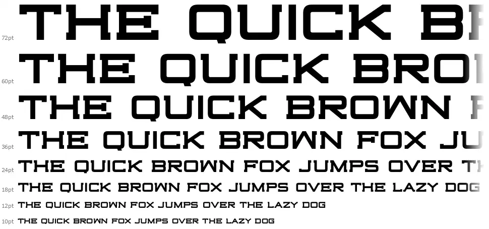 Highjackfont waterfall