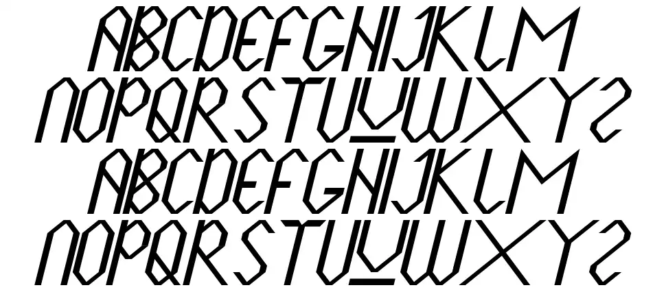 Highroadfont specimens