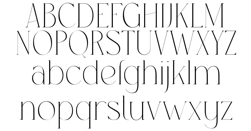 Hikayatfont specimens