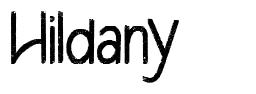 Hildany font