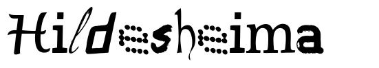 Hildesheima шрифт