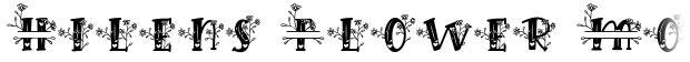 Hilens Flower Monogram