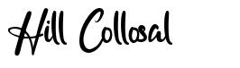 Hill Collosal шрифт