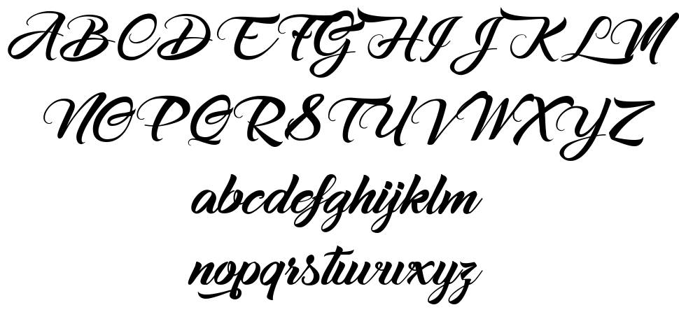 Hirondelles des Alpes 字形 标本