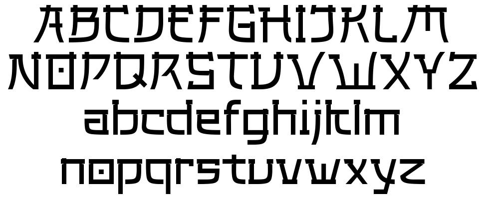 Hirosaki font Örnekler