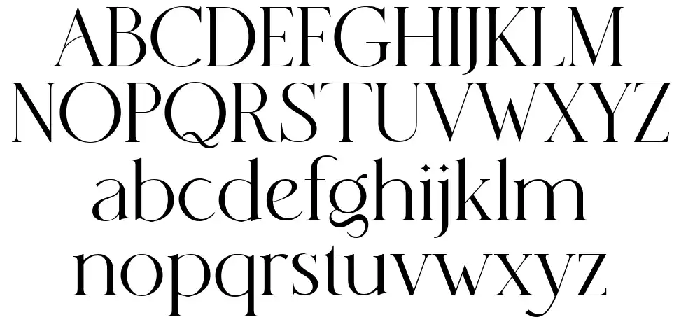 Histeagin font specimens