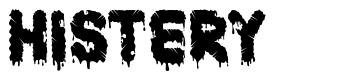 Histery font
