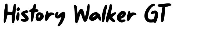 History Walker GT 字形