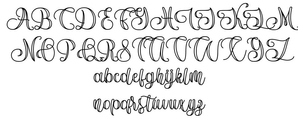 Hisyam font specimens