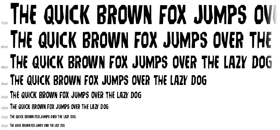Hitchblockfont waterfall