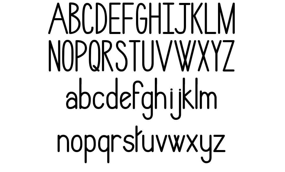 Hlmt Rounded font Örnekler
