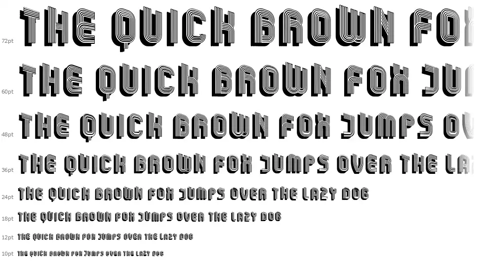 Hobofont waterfall