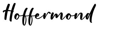 Hoffermond шрифт