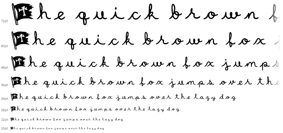 Hoist The Colors Font By Dug Mcugly Fontriver