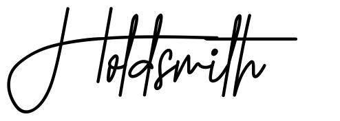 Holdsmith шрифт