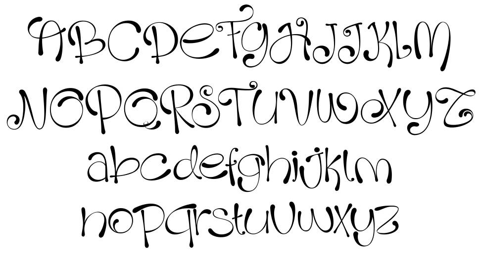 HolinJusi フォント 標本