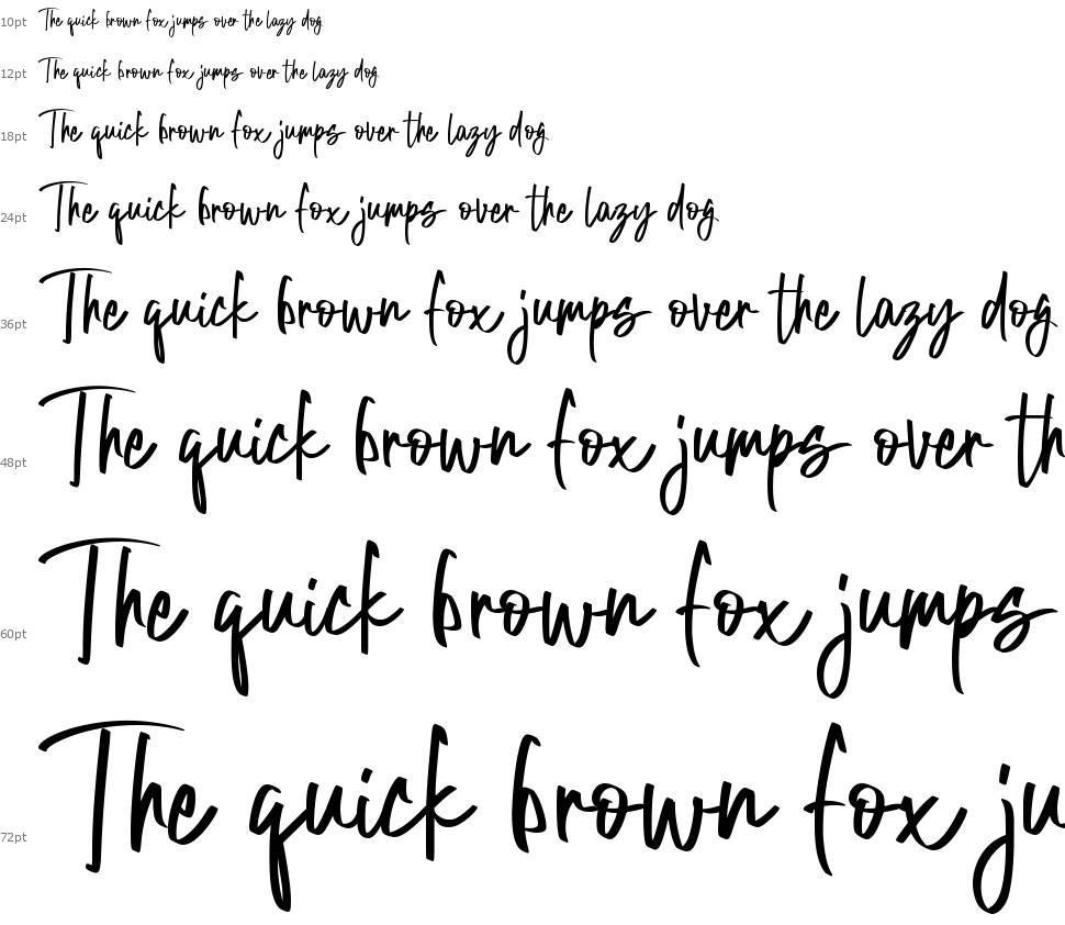 Hollow City font Waterfall