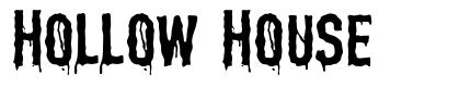 Hollow House font