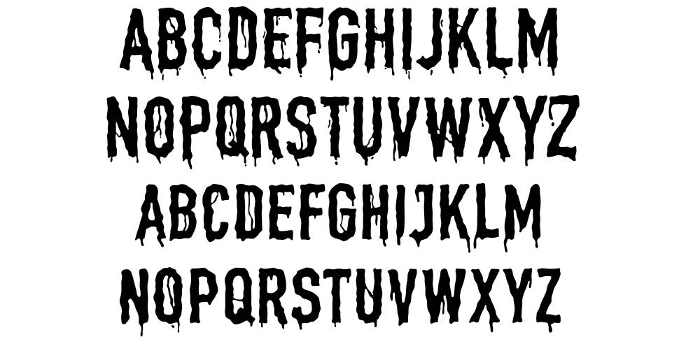 Hollow House font