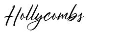 Hollycombs font