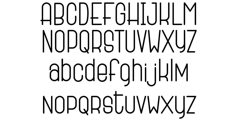 Home Away font specimens