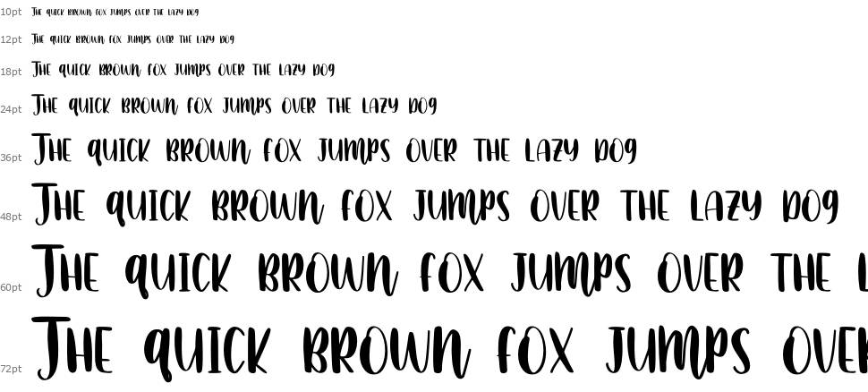 Home Crafts font Waterfall