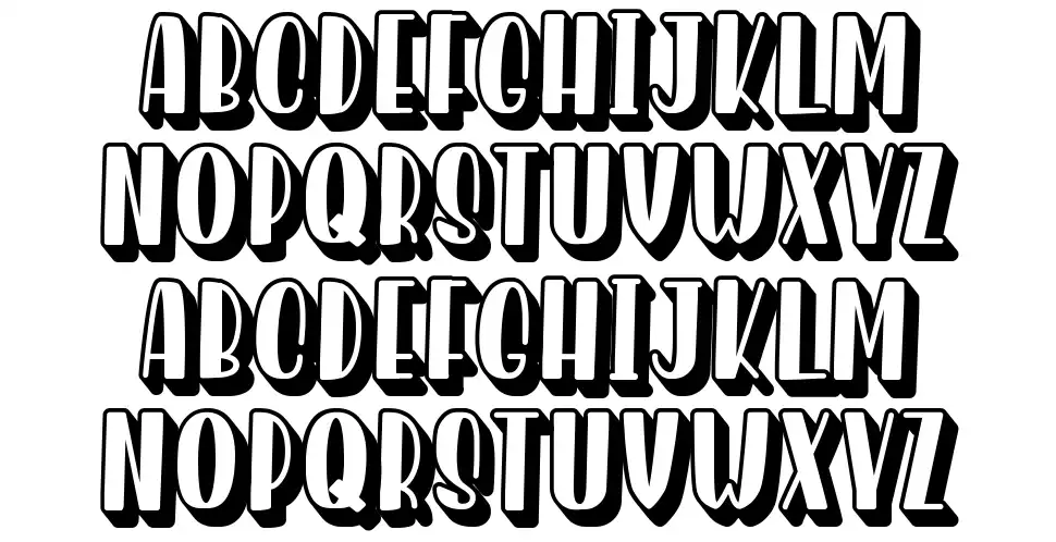 Homenuli Shadow font by Inopatype FontRiver