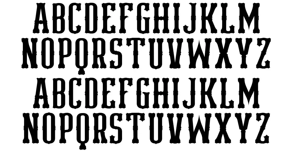 Homeplatefont specimens