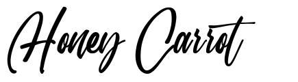 Honey Carrot font