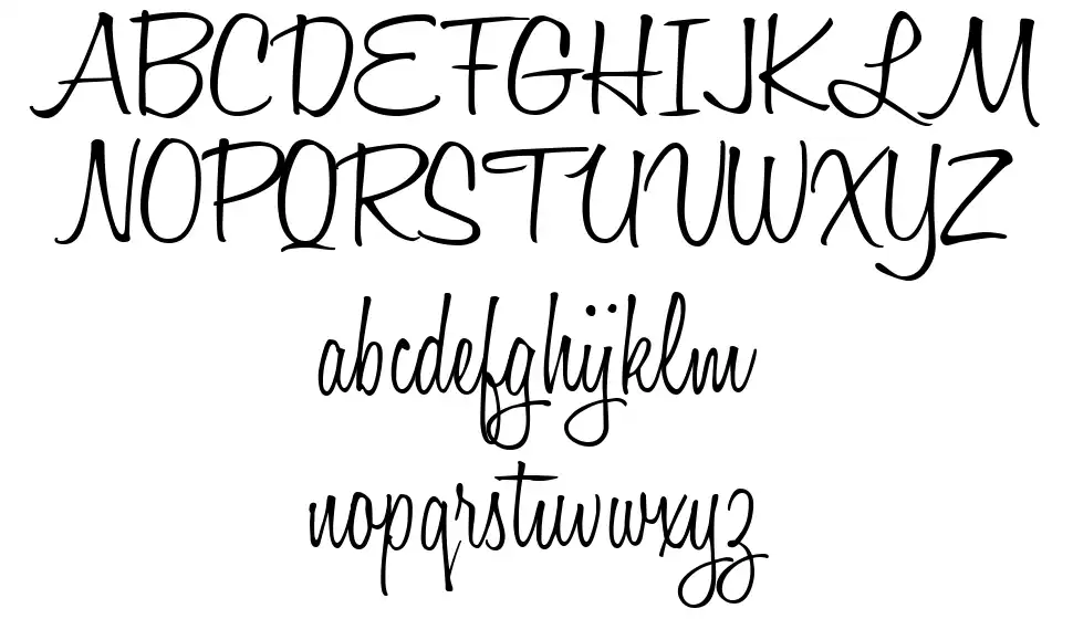 Honey Scriptfont specimens