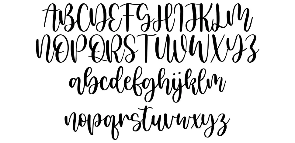 Honeydayfont specimens