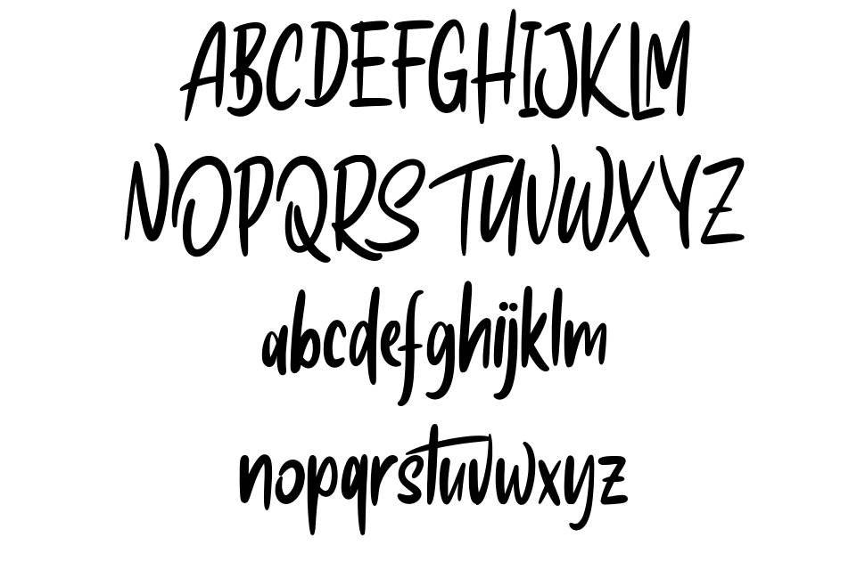 Hoosky font I campioni