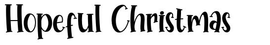 Hopeful Christmas font