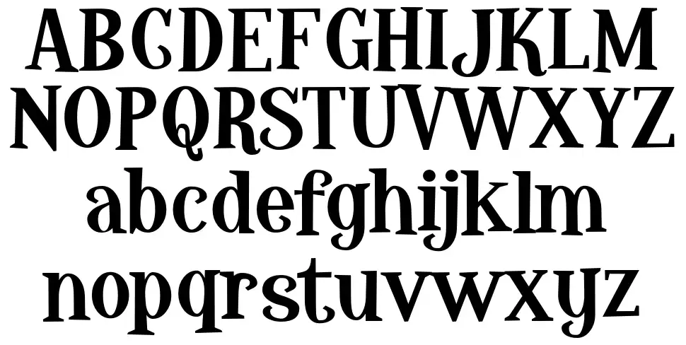 Hopeless Heartfont specimens