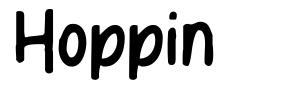 Hoppin font