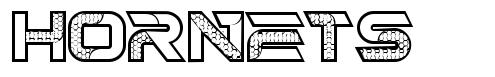 Hornets шрифт