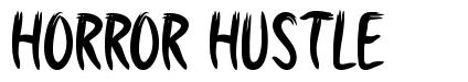 Horror Hustle 字形