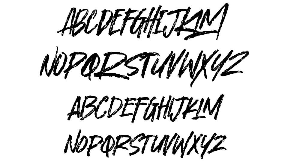 Horrraaa font Örnekler