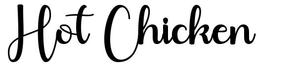 Hot Chicken font
