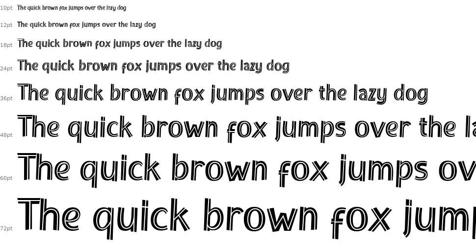 Hot Dog font Şelale