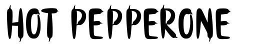 Hot Pepperone 字形