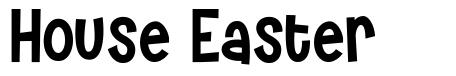 House Easter font