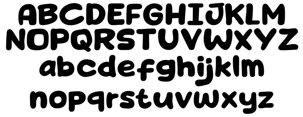 Howdy Comic font Örnekler