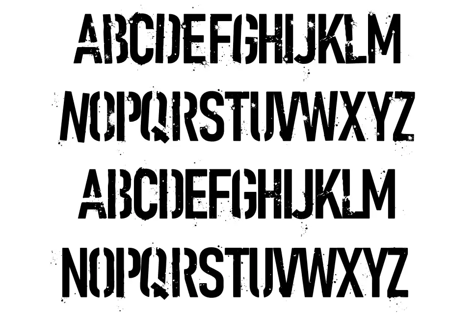 Howitzer schriftart