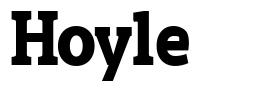 Hoyle font